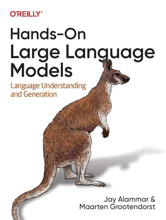 Hands-On Large Language Models 书籍封面